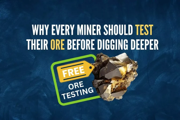 Why Every Miner Should Test Their Ore Before Digging Deeper